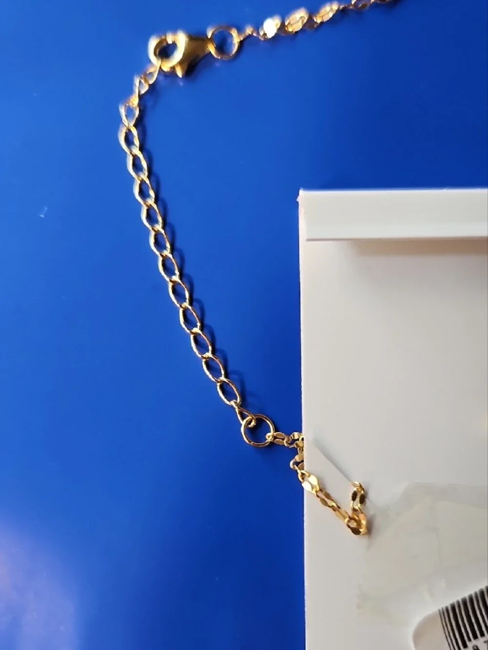 Giani Bernini Gold Over Sterling Silver CZ Anklet Bracelet 9 + 2